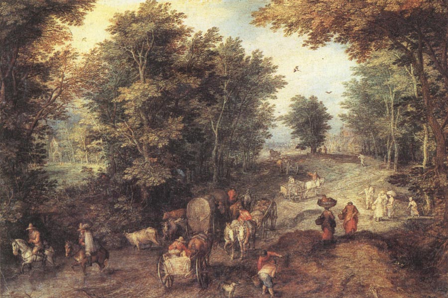 Landscape with a Ford